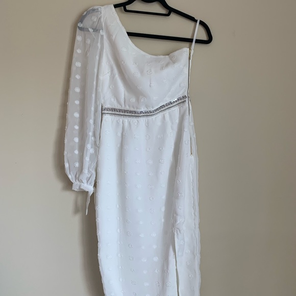 Midi Dress With Sequin Belt Xs | Poshmark